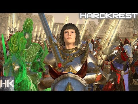 Видео: Total War Warhammer - прохождение Hardcore Бретония =29= Возвращение в пустоши