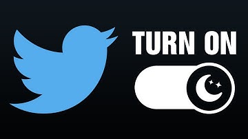 How To Turn On Twitter Dark Mode (NEW)