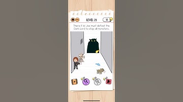 Brain Test 2 : Tricky Stories - Monster Hunter Joe Level 21 Walkthrough