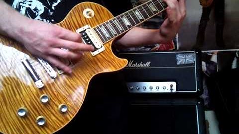 Marshall AFD100 + AFD Les Paul! playing what they were made to play!!!
