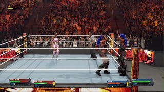 WWE 2K24: Andrea & Brenda vs Nikki & Bianca #WWE2k24