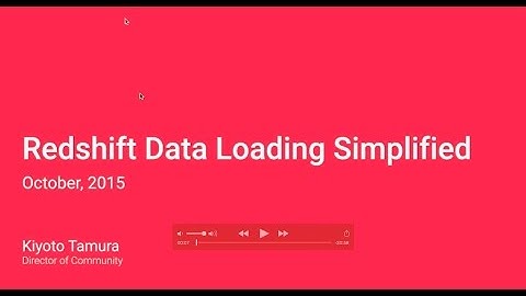 Amazon Redshift: Data Ingestion to Insights in Under 30 Mins
