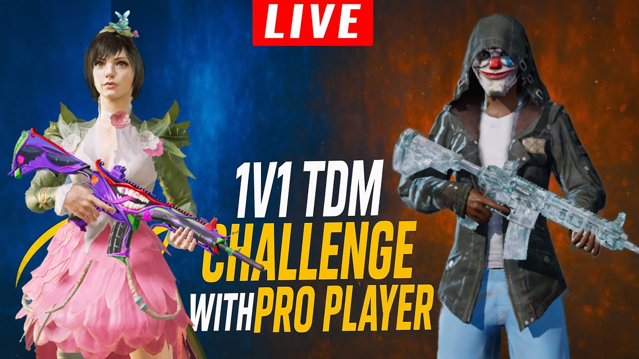 TDM LIVE 1v1 CHALLENGE 💀||@RajputGamer - YouTube