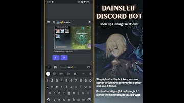 How to look up fishing Cheat Sheets with Dainsleif Discord Bot!