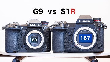 Lumix G9 vs S1R Hi-Res Battle
