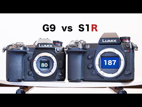 Lumix G9 vs S1R Hi-Res Battle