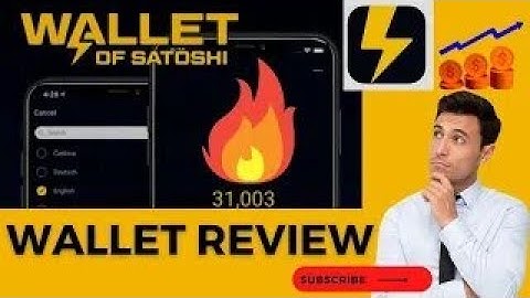 Wallet Of Satoshi Review  Receive Streaming Sats, LNURL, Lightning Address, On Chain #Bitcoin,