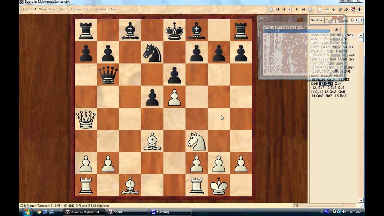 Full throttle vs. the Alekhine