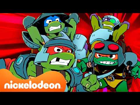 20 دقيقة من أقوى لحظات السلاحف! 💪 Tales of the Teenage Mutant Ninja Turtles | TMNT | Nickelodeon