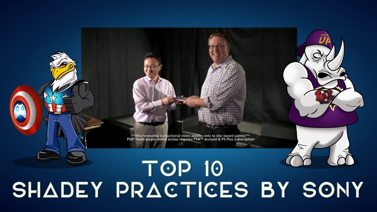 Top 10 Shady Practices by Sony YouTube