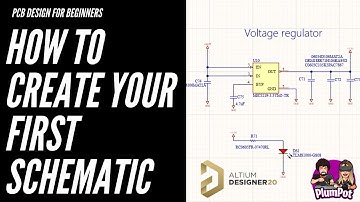 Altium Designer Tutorials - How to create your first schematic