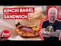 Guy fieri visits bagel  pizza fusion heaven  diners driveins  dives