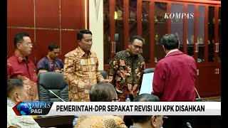 Download lagu Pemerintah-DPR Sepakat Revisi UU KPK Disahkan