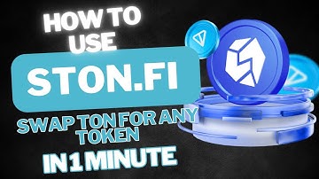 How to Swap Tokens on STON.fi | TON DApp Tutorial for Beginners