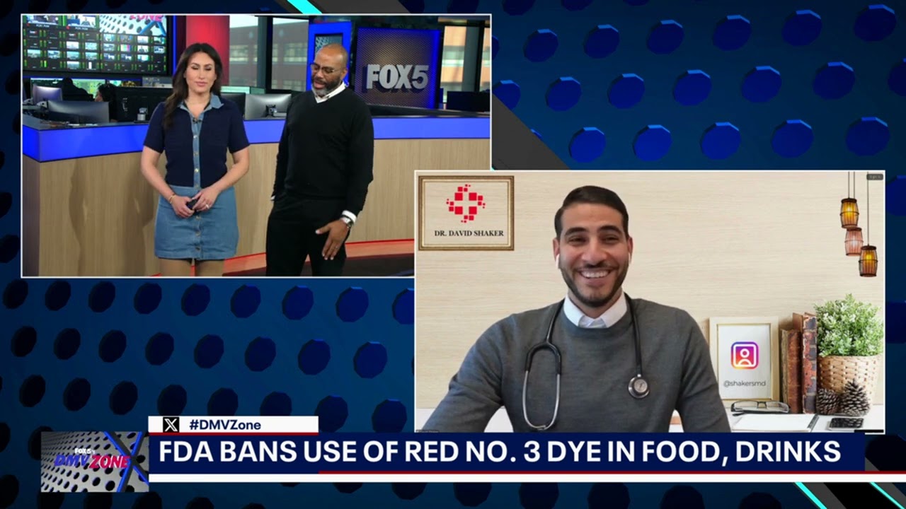 Dr. David Shaker  - Red Dye 3 Banned