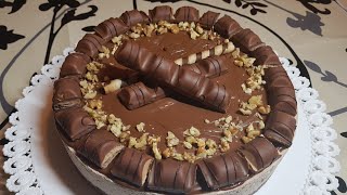 TORTA KINDER BUENO (senza cottura) FACILISSIMA