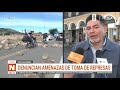 DENUNCIAN AMEN4ZAS DE TOMA DE REPRESAS
