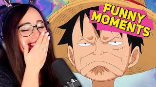 ULTIMATE ONE PIECE FUNNY MOMENTS | Bunnymon REACTS