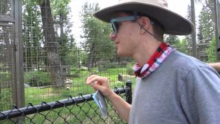 Tommy at the Calgary Zoo with Paul and Laura July 2015