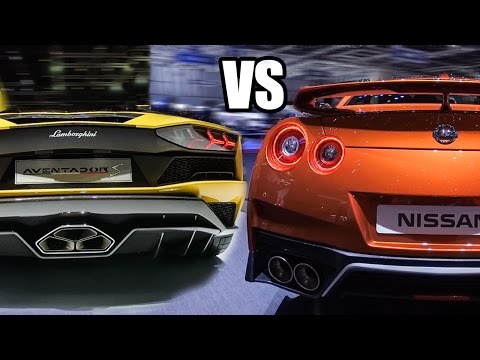 2017 Nissan GT-R R35 VS Lamborghini Aventador S - Wich One You Choose?!