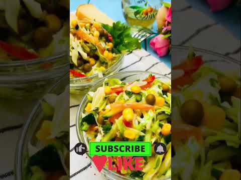 САЛАТ ИЗ МОЛОДОЙ КАПУСТЫ 🥬ХУДЕЕМ К ЛЕТУ 🔥