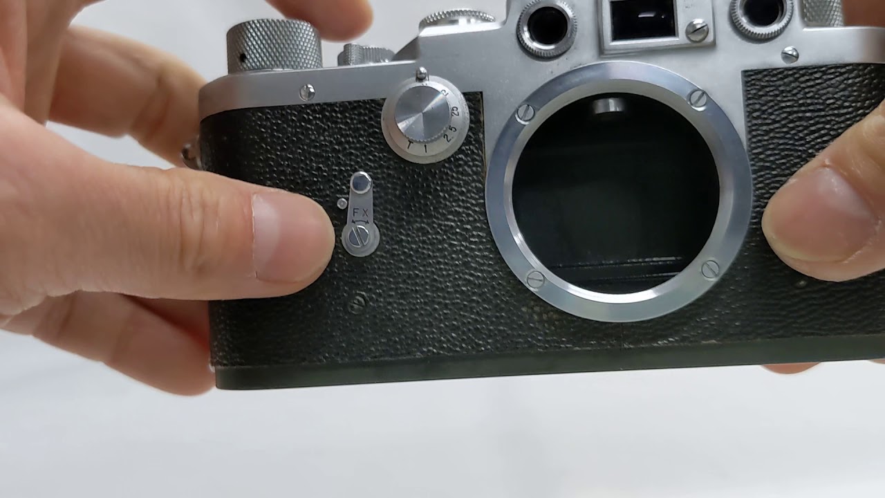 Leotax F Leica Screw Mount LTM M39 Rangefinder Camera with 50mm F