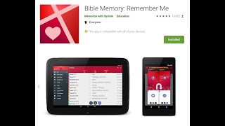 Introduction to the Bible Memory: Remember Me bible memorization app. screenshot 3