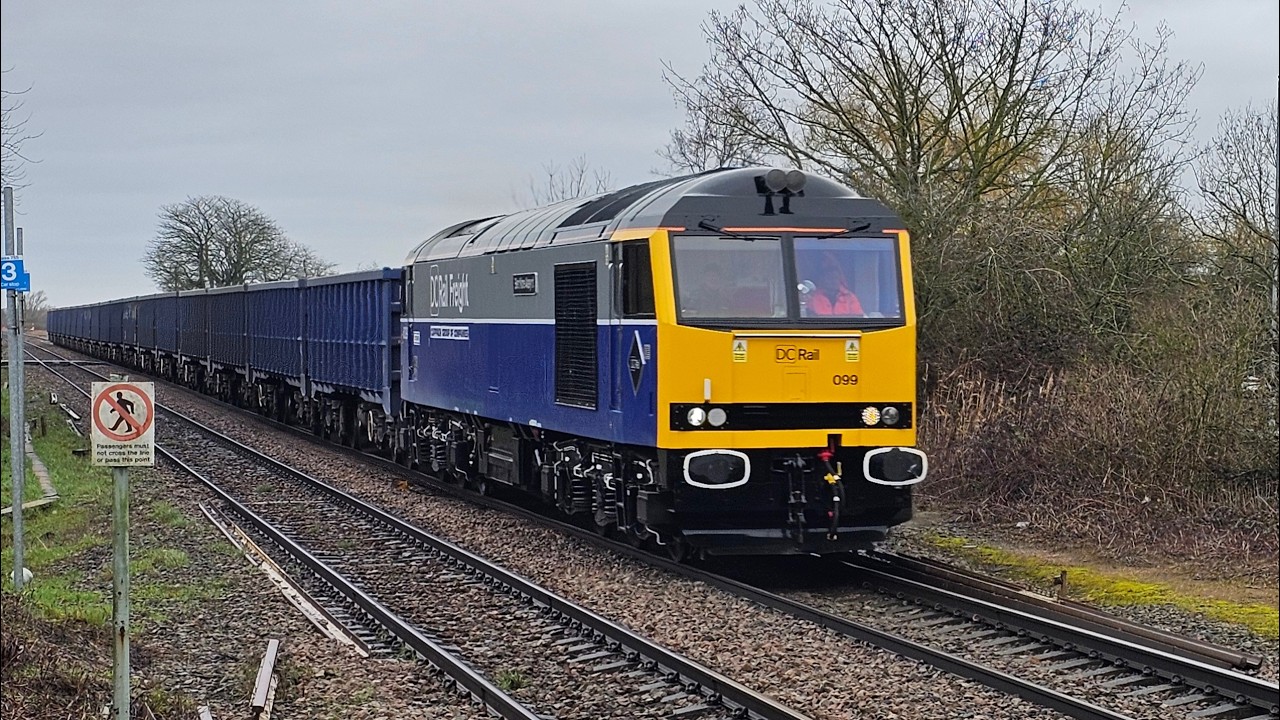 Friday Freight at Manea incl. 60099 & 70005 20/02/2026
