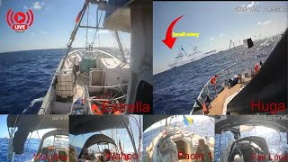 LIVE: STREAM OF GLOBAL SUMUD FLOTILLA TOWARDS GAZA PORT