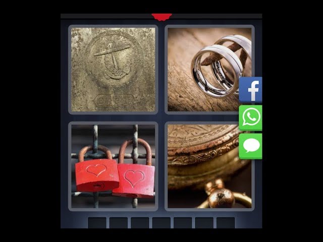 4images 1 mot 7 lettres ancre marine cadenas anneaux