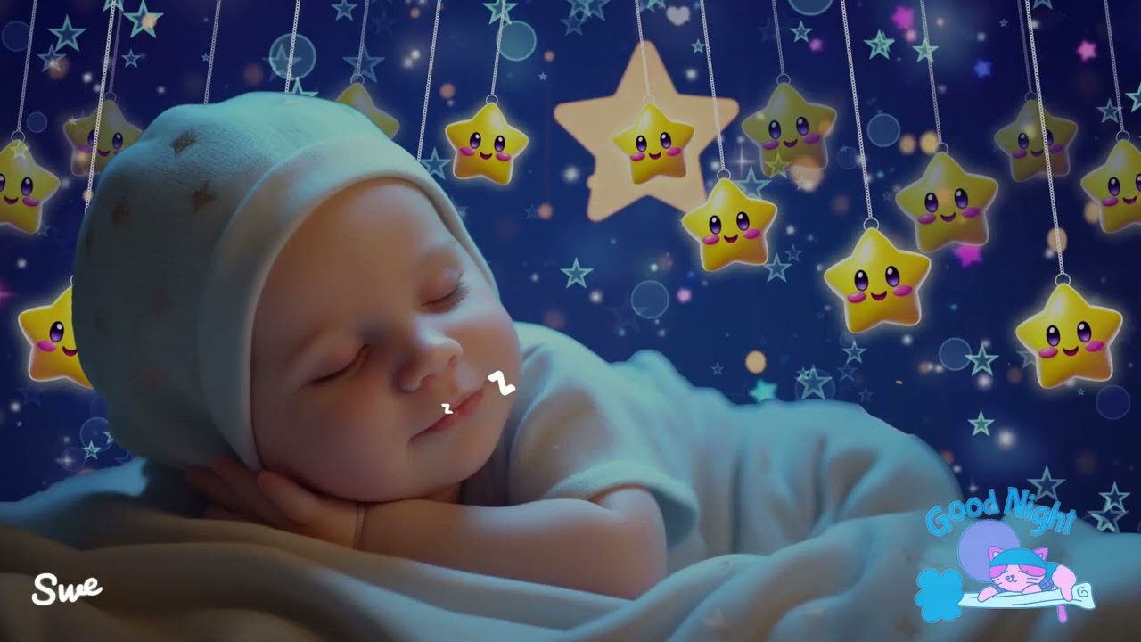 Baby Sleep Music 💤 Put Baby into Deep Sleep Instantly 🌙 3 Minute Secret ⭐ Mozart & Brahms
