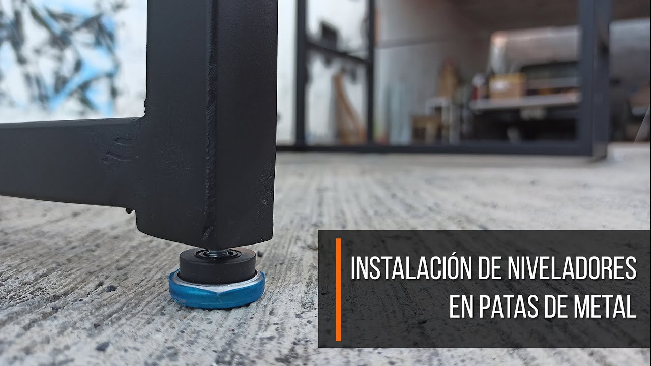 TIP PARA PRINCIPIANTES / NIVELADORES O PATAS NIVELADORAS PARA MUEBLES  MESAS, GABINETES, LIBREROS. 