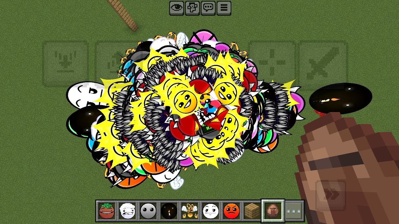too too Much Lobotomy Nextbot geometry dash ADDON in Minecraft PE
