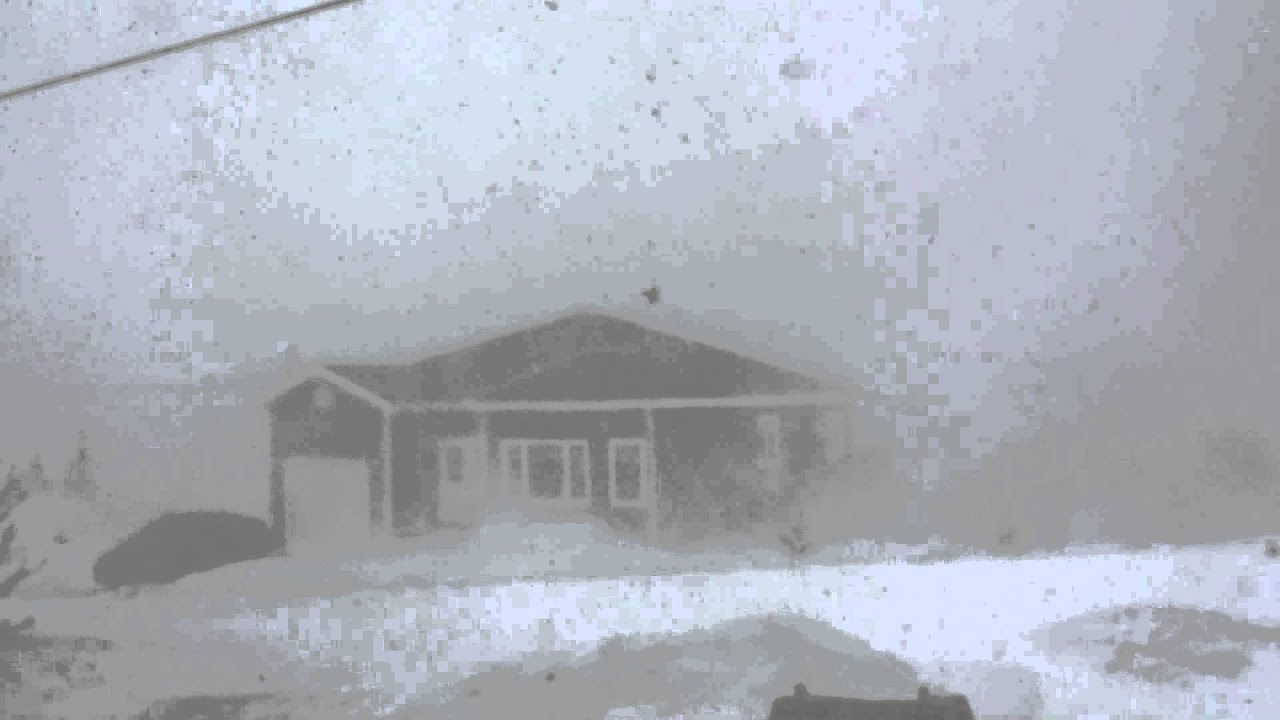 Port aux Basques, NL Snow Squall YouTube