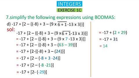 EX 1C Q NO 7 (d,e) Oxford Class 7 Mathematics