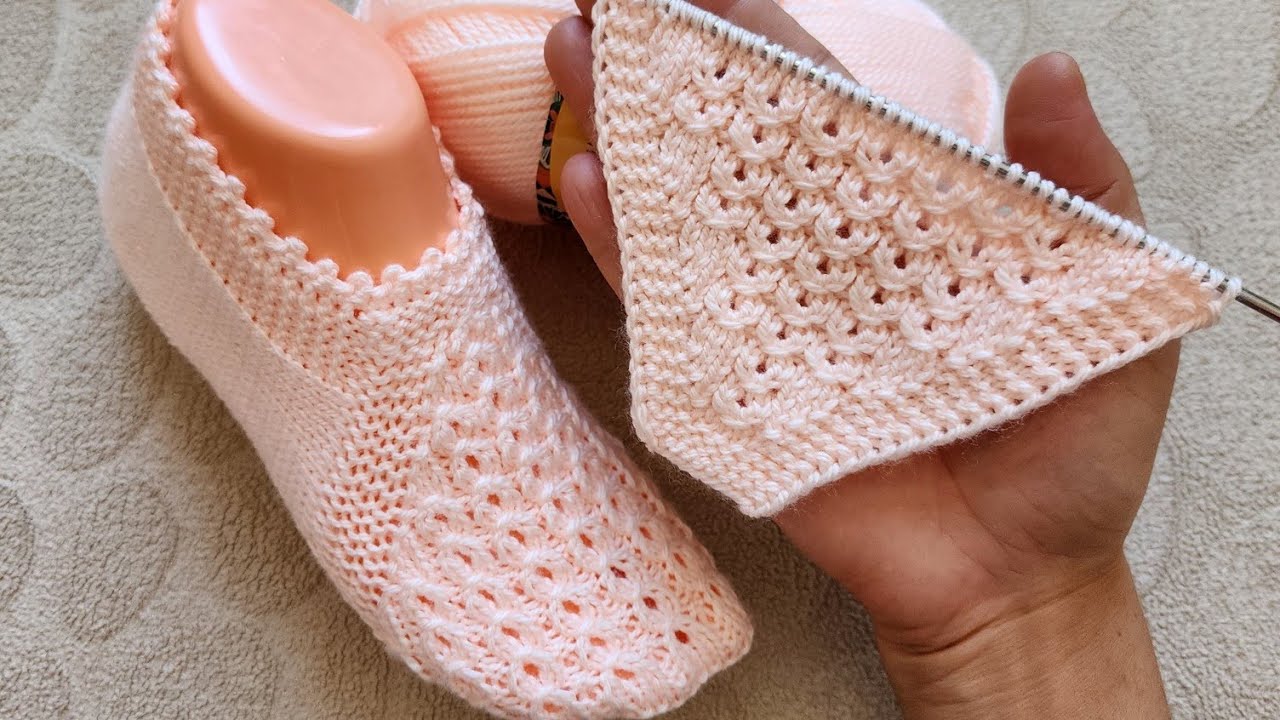 İki şiş tek renk dikişsiz patik modeli ✅️ #ikişişpatik ✅️ @divapatik