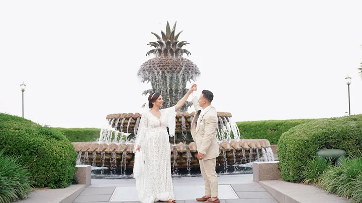 Erica and Christopher Downtown Charleston Elopement