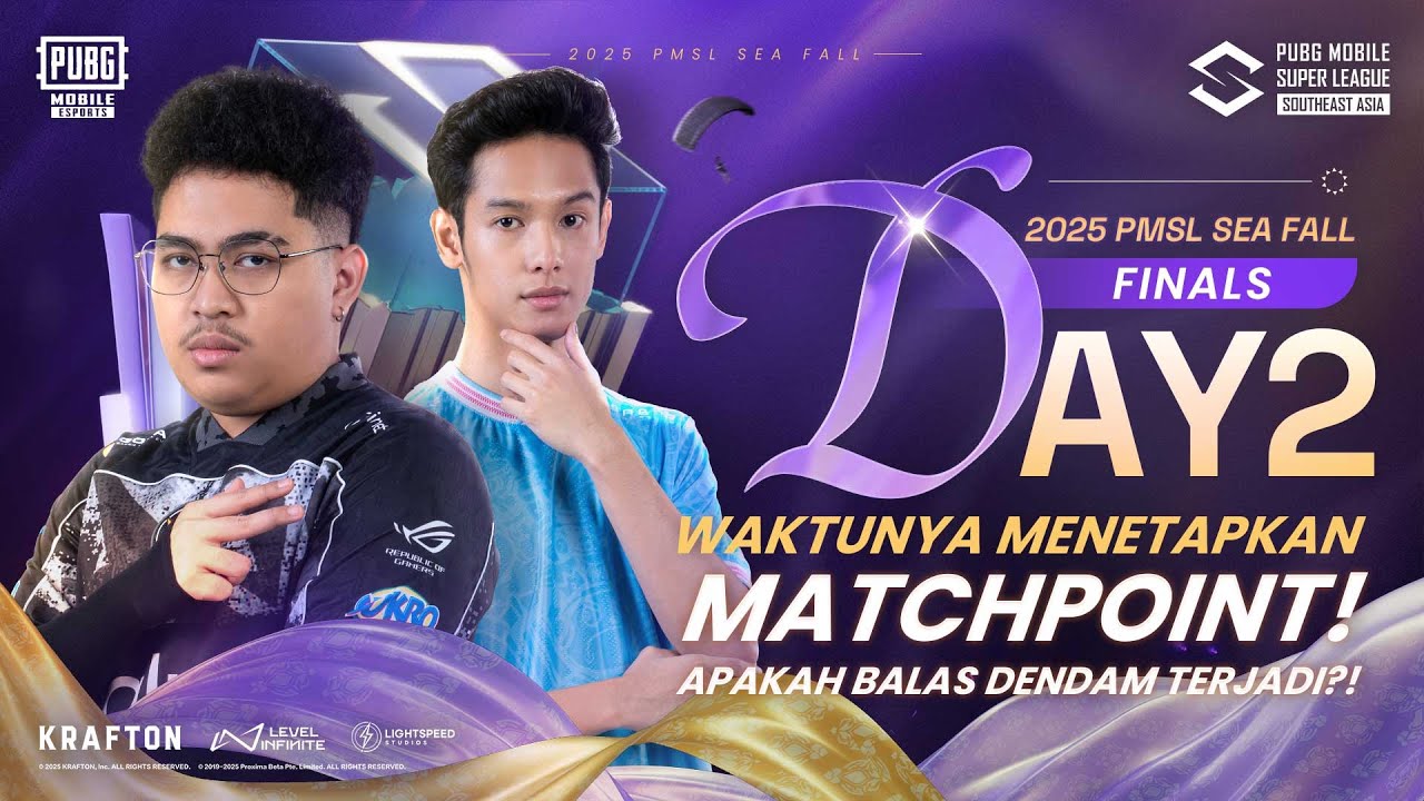 [ID] 2025 PMSL SEA Final D2 | Fall | WAKTUNYA MENETAPKAN MATCHPOINT! APAKAH BALAS DENDAM TERJADI?!