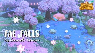 Island Tour | CHERRY BLOSSOM FAIRY CORE ISLAND | Animal Crossing New Horizons