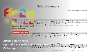 Almira Farah Amalia - Cipta Lagu Fls2N 2022 - Kalimantan Selatan