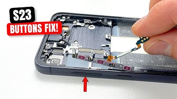 SAMSUNG S23 Power ON & Volume Button PROBLEM: How to replace Side Button Flex