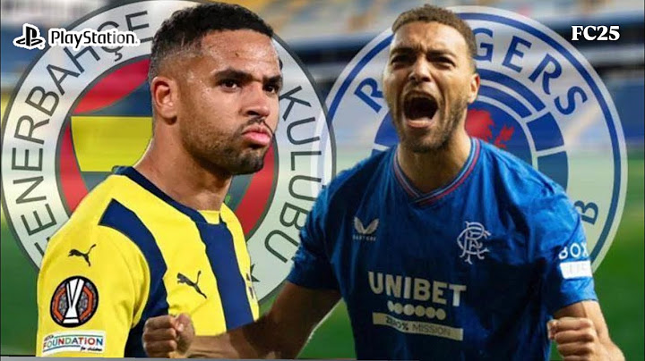 FC25 Fenerbahçe vs Rangers | Avrupa ligi son 16 turu mücadelesi