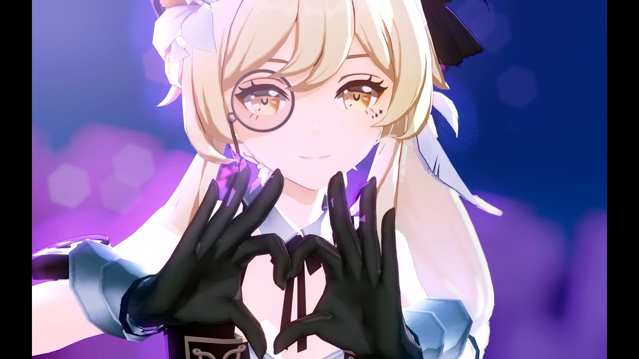 【Genshin Impact MMD／4K／60FPS】Lumine【アイドル】