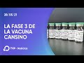 Cuál es el grado de avance de la vacuna Cansino