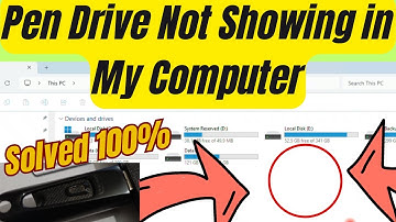 Fixed! 100% Pen Drive Not Showing in My Computer or USB not recognize