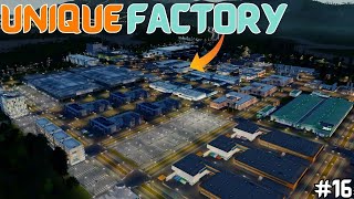 I BUILD ALL UNIQUE FACTORY TO MAKE $1,000,000! - CITIES SKYLINES S2[#16] HINDI 2023