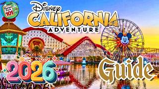 All RIDES \u0026 ATTRACTIONS in Disney California Adventure for 2026! Disneyland Resort, California