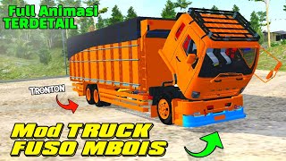 MOD FUSO TRONTON FULL ANIMASI TRBARU - bus simulator Indonesia