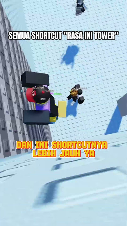 Shortcut Rasa Ini Tower #roblox #shorts