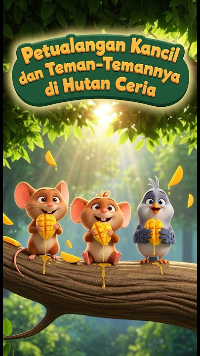 Petualangan Si Kancil & Buah Ajaib di Hutan Ceria! #animasi #filmkartunterbaru #dongeng #kartun